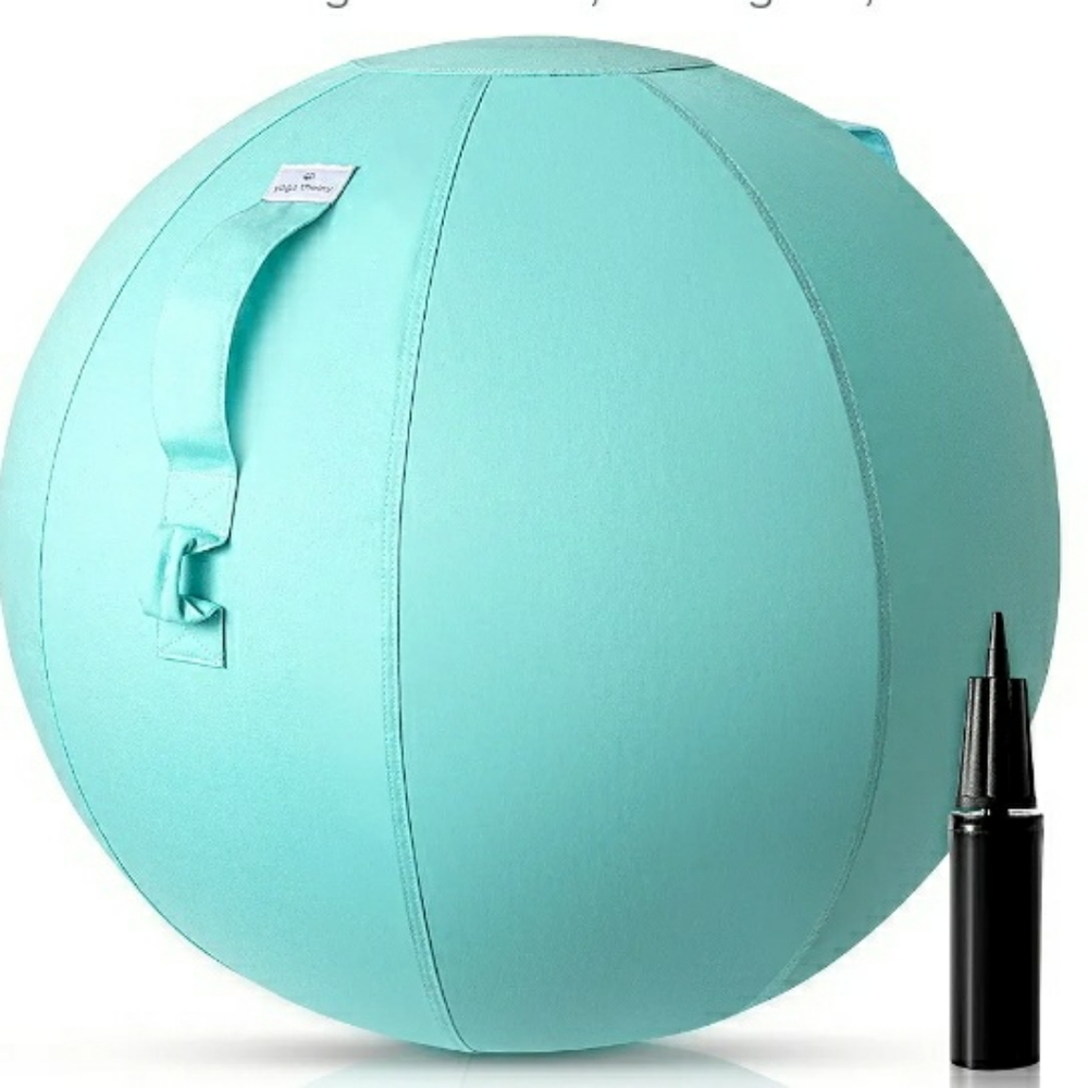 Yoga exercise ball/ office chair with cover